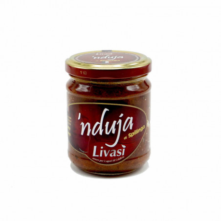 NDUJA  DI SPILINGA LIVASI  VASO 212 GR.