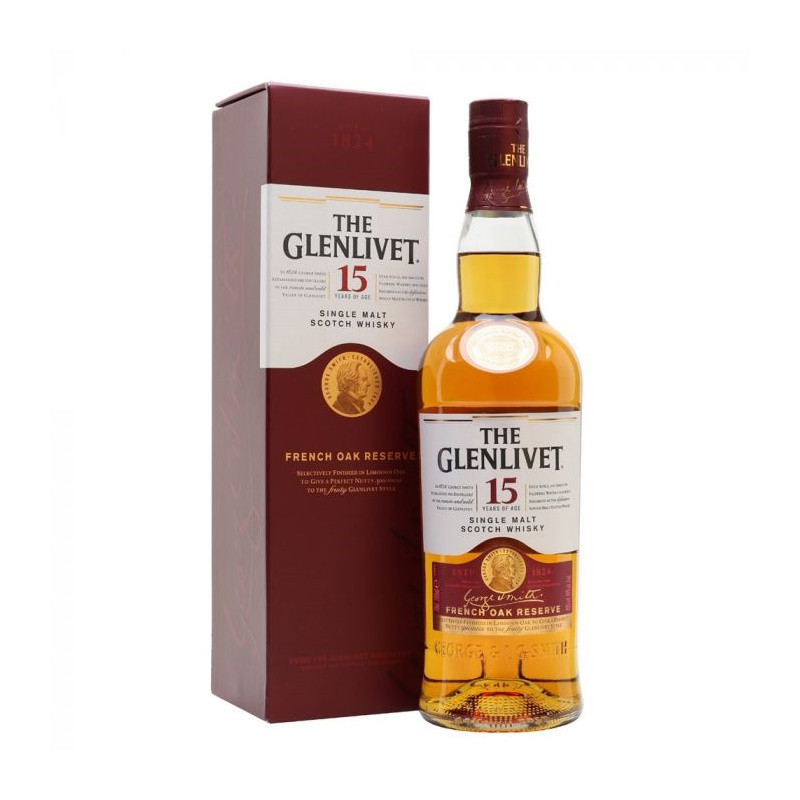 WHISKY THE GLENLIVET 15 Y WHISKY THE GLENLIVET 15 Y