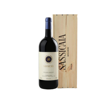 SASSICAIA TENUTA SAN GUIDO 2020 MAGNUM CASSETTA LEGNO