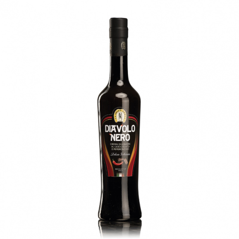 DIAVOLO NERO CREMA DI CIOCCOLATO PICCANTE CL. 50 DIAVOLO NERO CREMA DI CIOCCOLATO PICCANTE CL. 50